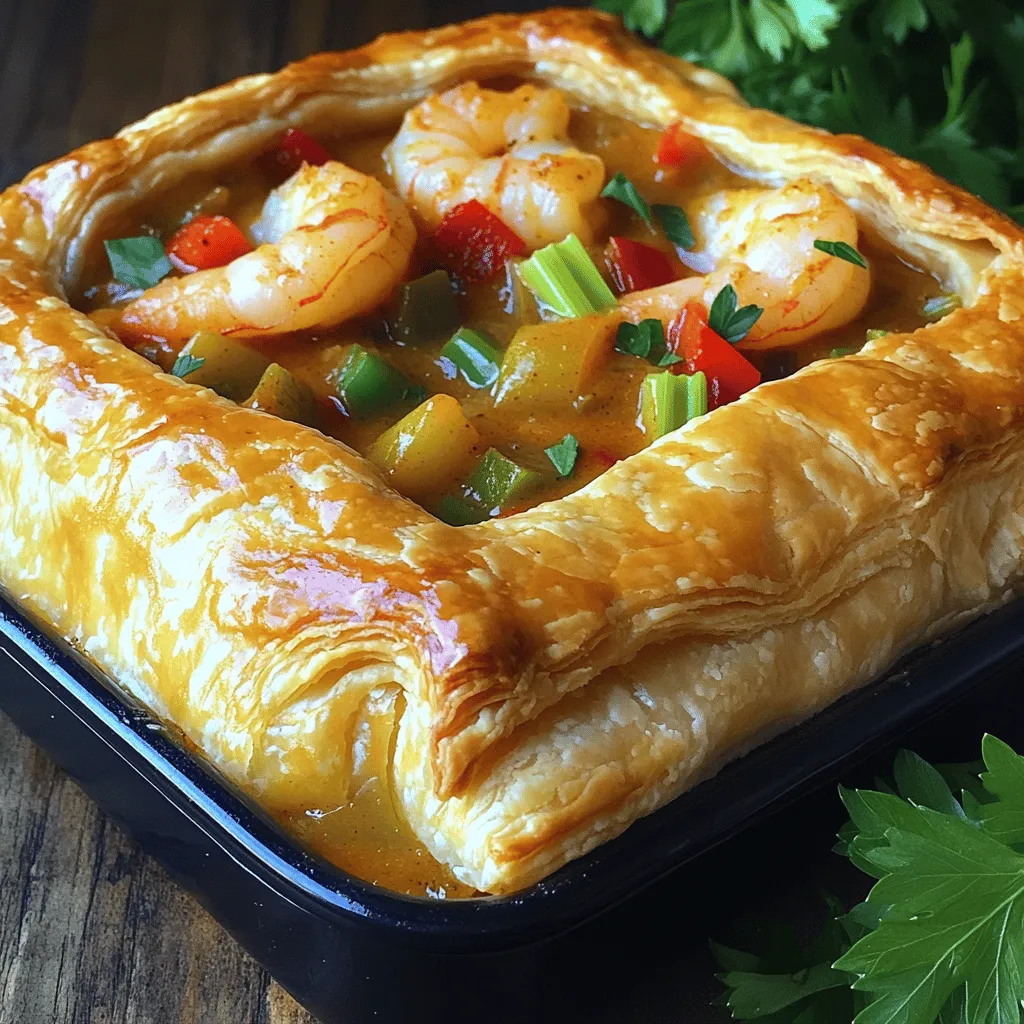 A Cajun seafood pot pie is a rich and hearty dish. It combines the best flavors from the sea with vibrant veggies and spices. The key ingredients make this pot pie special.