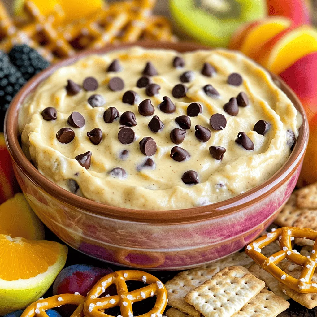 Chocolate Chip Cookie Dough Dip Simple and Tasty Treat
