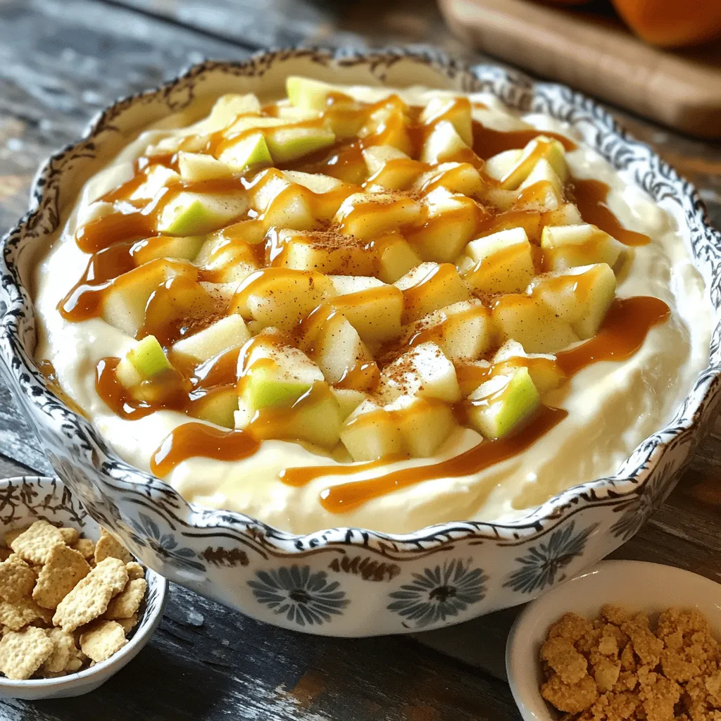 Caramel Apple Cheesecake Dip Slow Cooker Delight