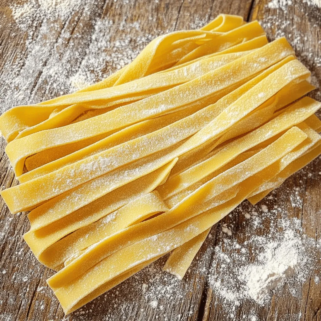 Homemade Egg Noodles Simple and Delicious Recipe