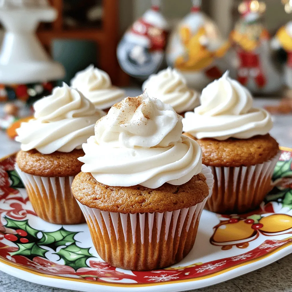 Gingerbread Latte Cupcakes Irresistible Holiday Treat
