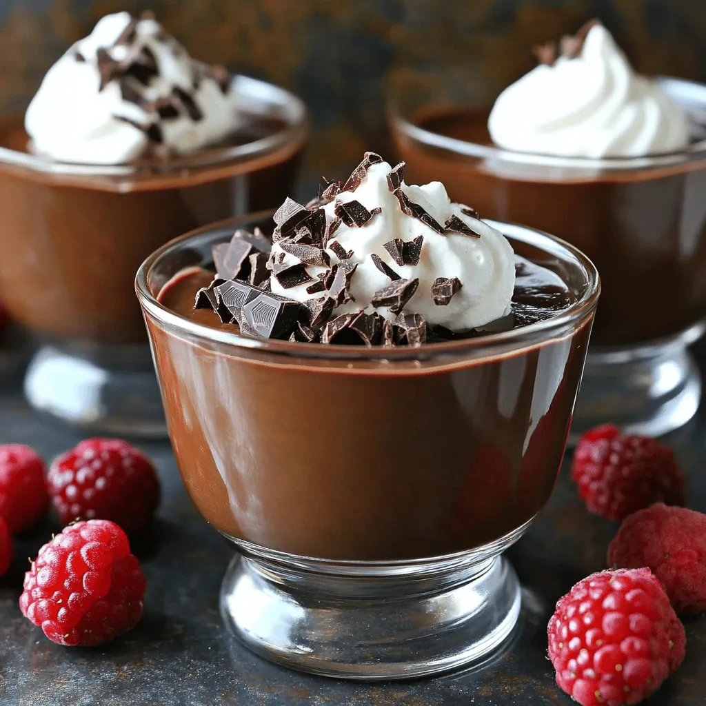 To make the best chocolate mousse, you need simple, quality ingredients. The main star is dark chocolate. I recommend using chocolate with at least 70% cocoa. This gives a rich, deep flavor. You also need unsweetened cocoa powder. It adds extra chocolate taste to the mousse.