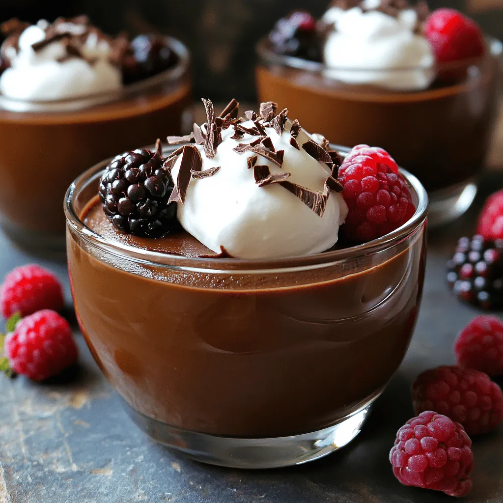 Classic Creamy Chocolate Mousse Delightful and Simple