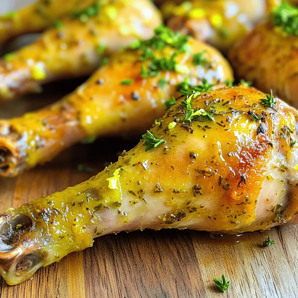 Garlic Herb Roasted Chicken Legs Simple and Tasty Meal
