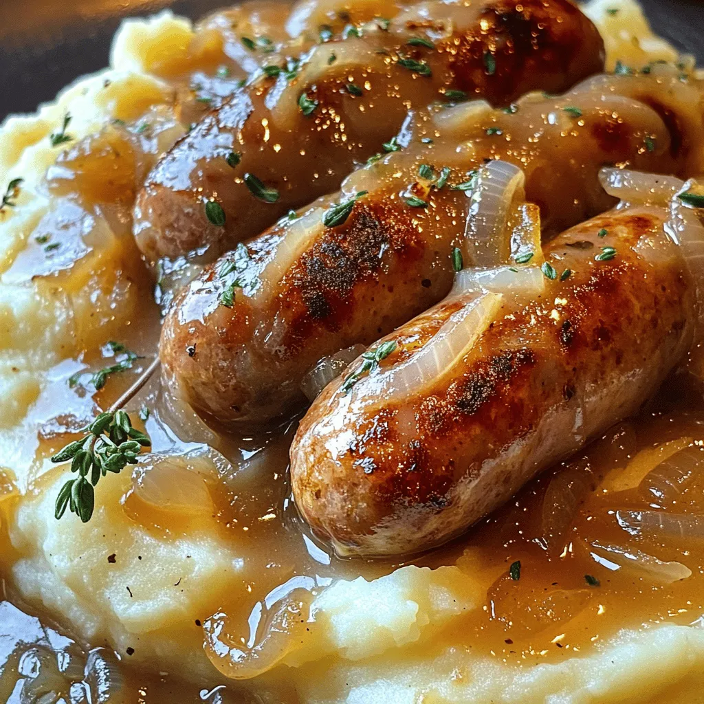 Bangers and Mash Classic Comfort Food Made Easy