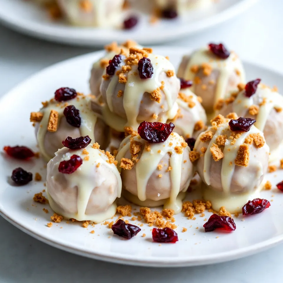 Cranberry Bliss Truffles Irresistible Holiday Treat