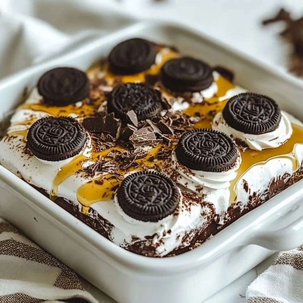 Mocha Oreo Icebox Cake Decadent and Easy Recipe