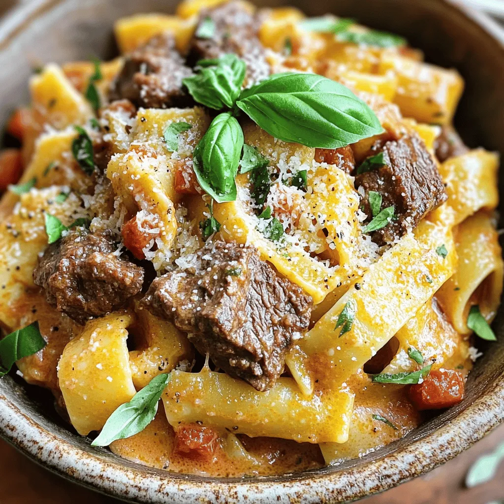 Rich and Velvety Beef Pasta from Your Slow Cooker Dish