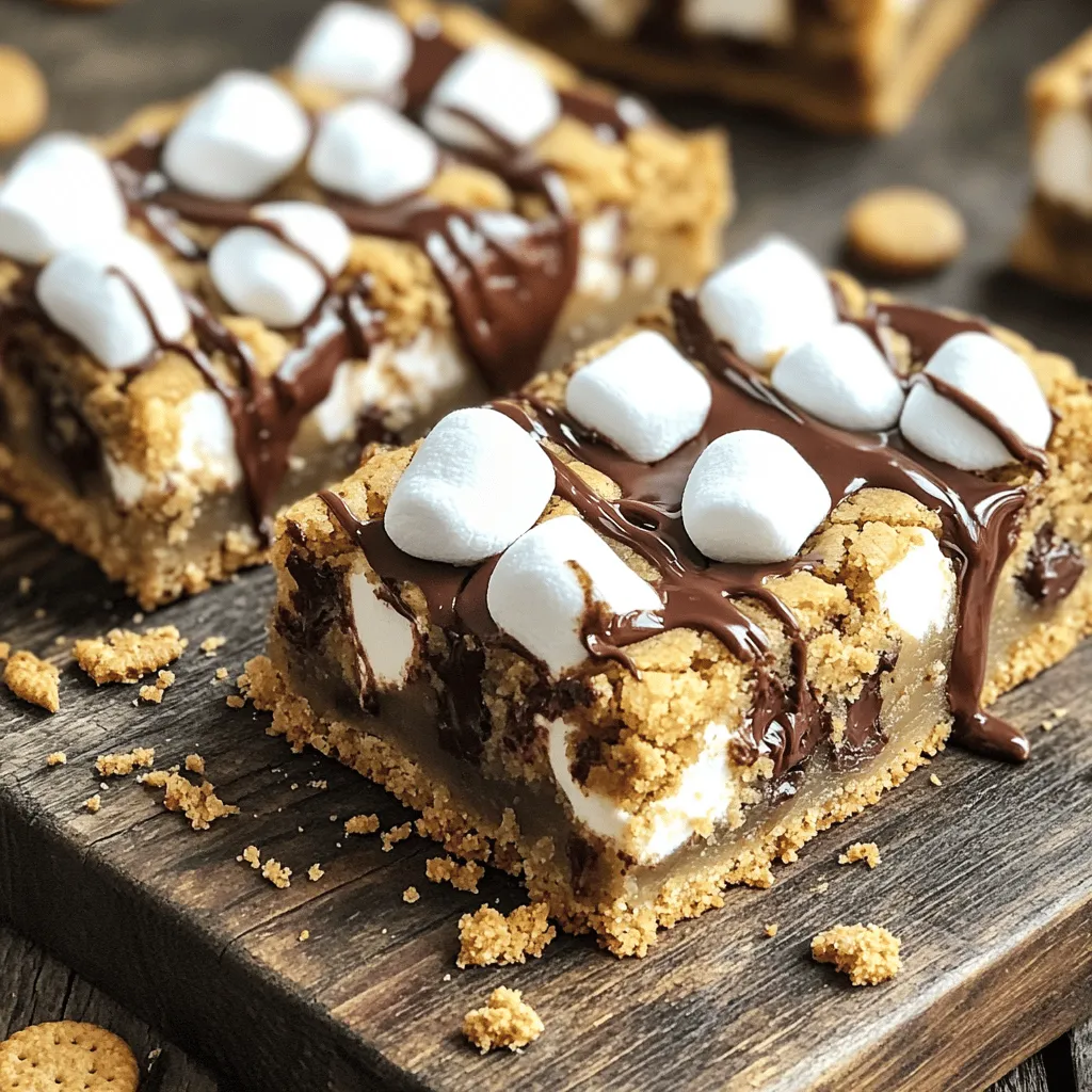 S&#8217;mores Cookie Bars Irresistible and Easy Treat