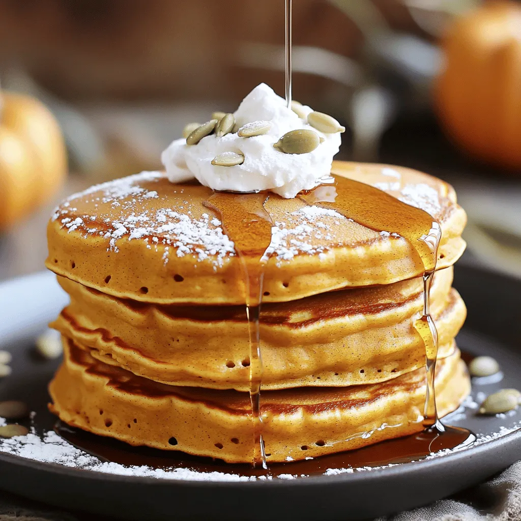 Pumpkin Spice Pancakes Delightful Autumn Flavor Treat