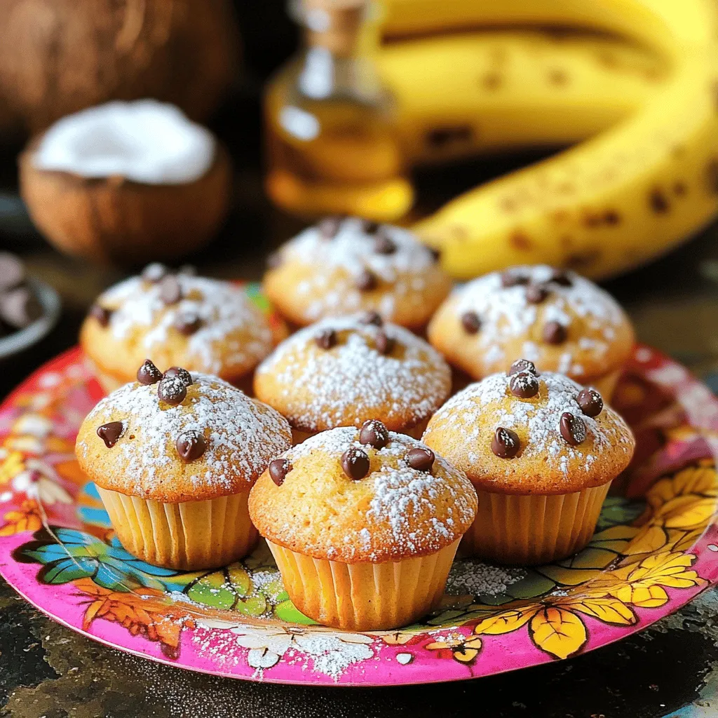 Mini banana muffins are small, soft, and moist treats made from ripe bananas. They are easy to grab and eat. These tiny muffins pack a big flavor punch. They are perfect for kids and adults alike. You can enjoy them as a snack or breakfast.