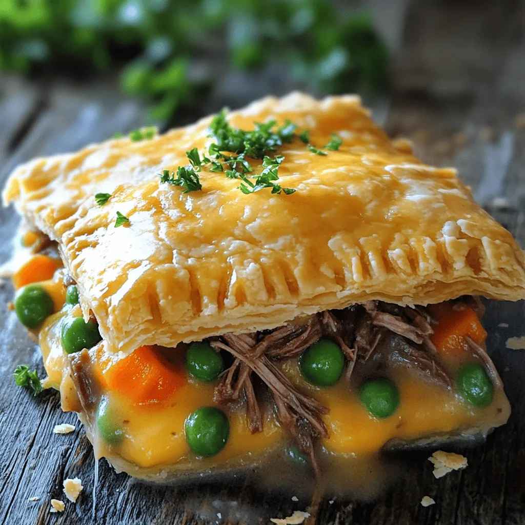 To make a great brisket pot pie, you need key ingredients that blend well.