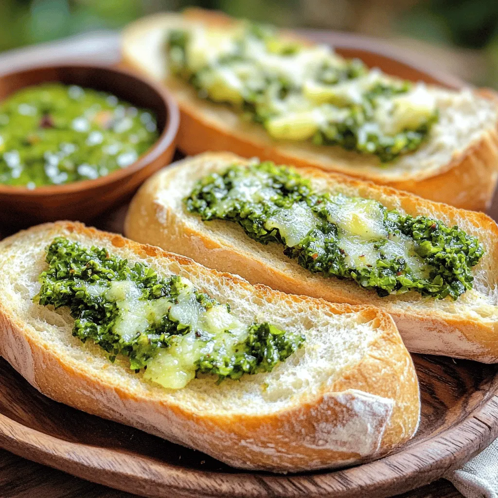 For this chimichurri garlic bread, you need: - 1 loaf of crusty baguette or Italian bread - 1/2 cup unsalted butter, softened - 4 cloves garlic, minced - 1/4 cup fresh parsley, finely chopped - 2 tablespoons fresh oregano, finely chopped - 2 tablespoons red wine vinegar (or lemon juice for a lighter flavor) - 1/2 teaspoon red pepper flakes (optional for heat) - Salt and pepper to taste - Grated Parmesan cheese for topping (optional)