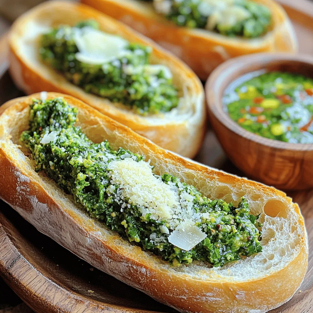 Chimichurri Garlic Bread Tasty and Simple Recipe
