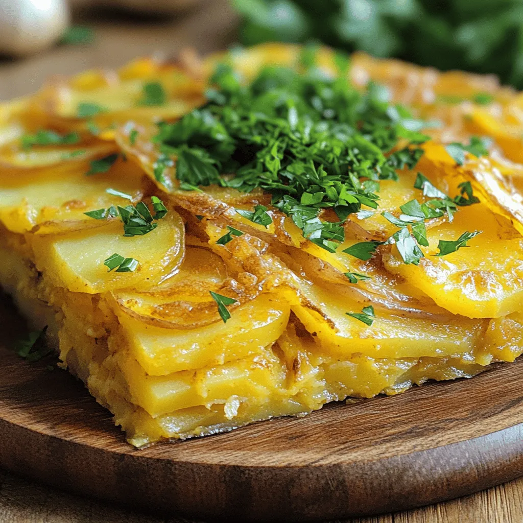 To make a great Tortilla Española, you need just a few key ingredients. The main stars are eggs, potatoes, and onions. These three items work together to create a rich, savory dish.