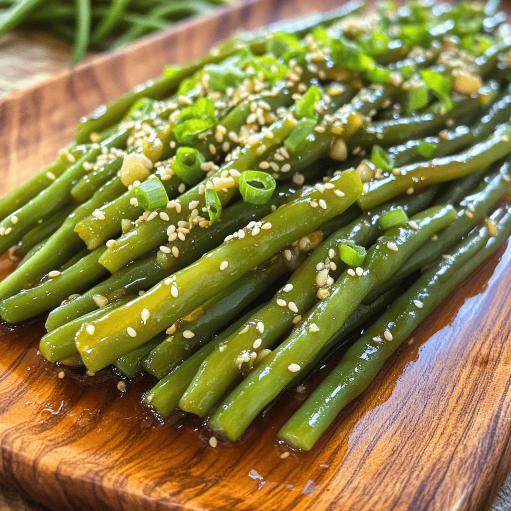Savory Honey Garlic Green Beans Quick and Easy Dish