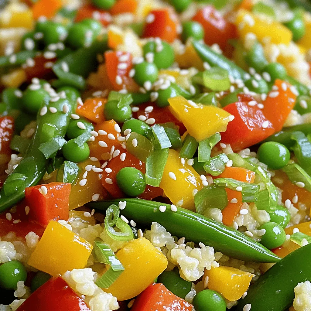 Cauliflower Rice Stir-Fry Flavorful and Easy Meal