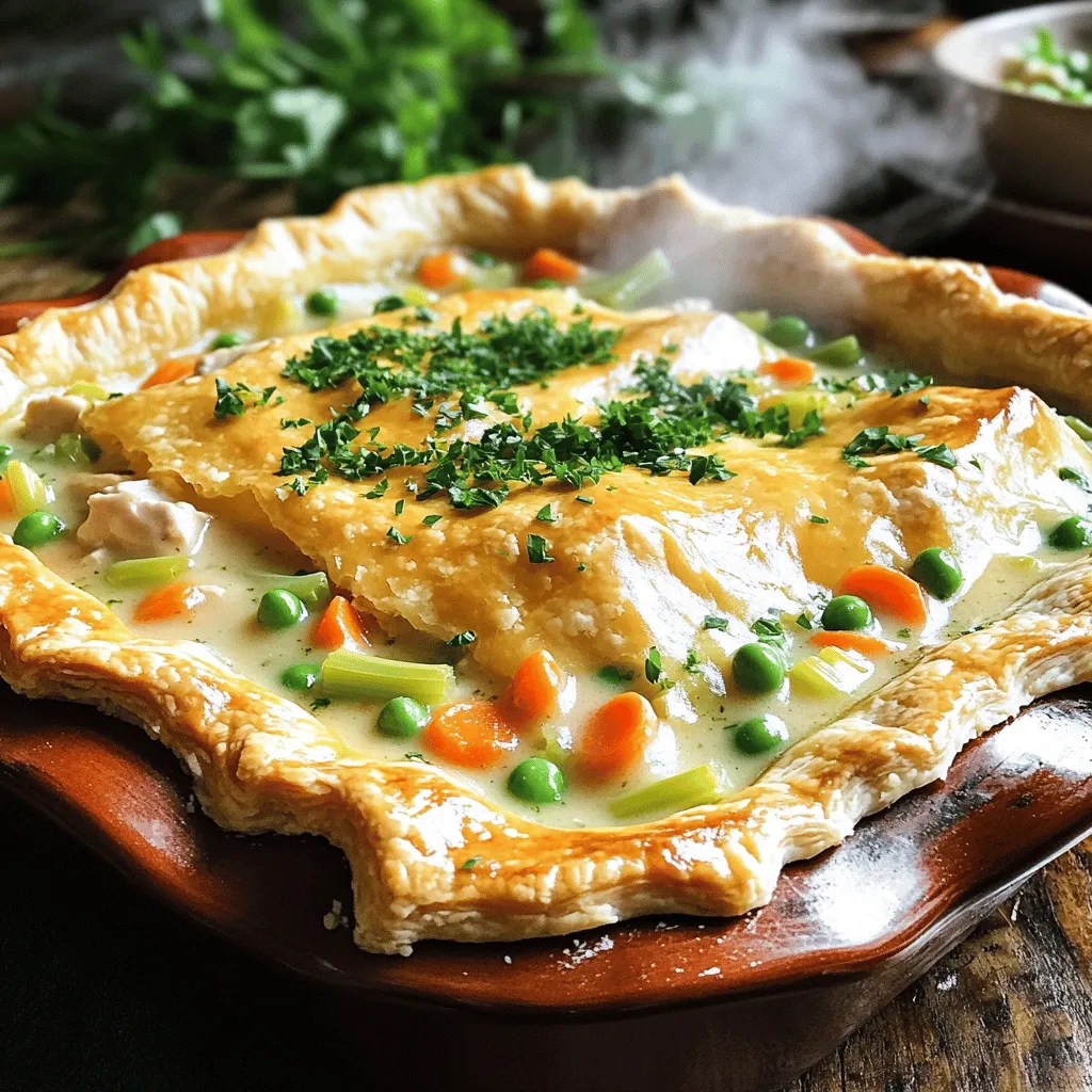 Classic Chicken Pot Pie Comforting Homemade Delight