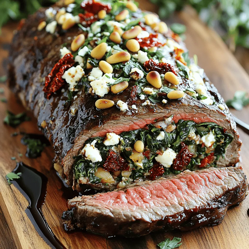 Stuffed Flank Steak Delight Easy and Flavorful Recipe
