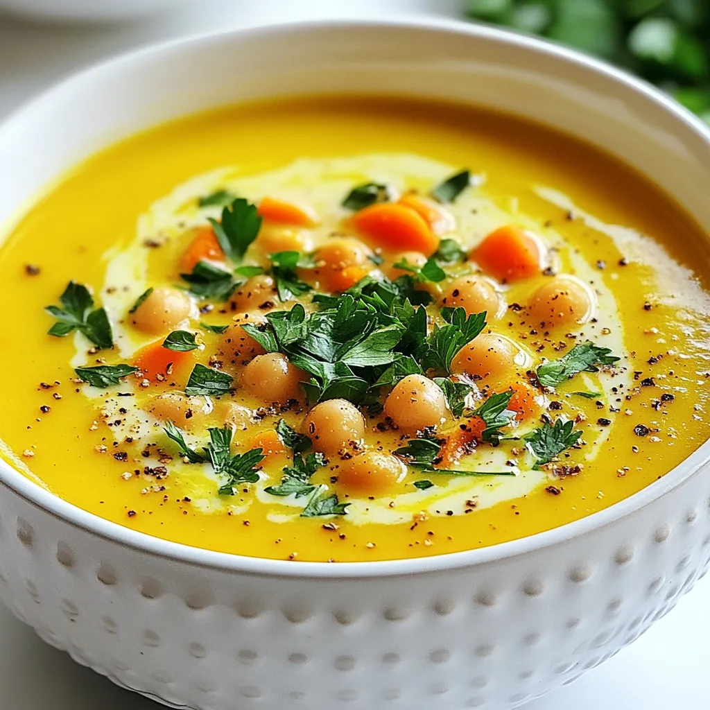 Lemon Garlic Chickpea Soup Flavorful and Nourishing