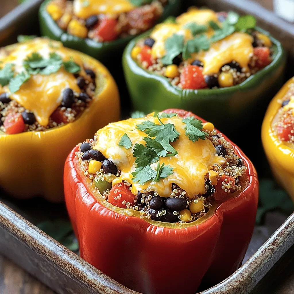 Savory Stuffed Bell Peppers Easy and Tasty Recipe
