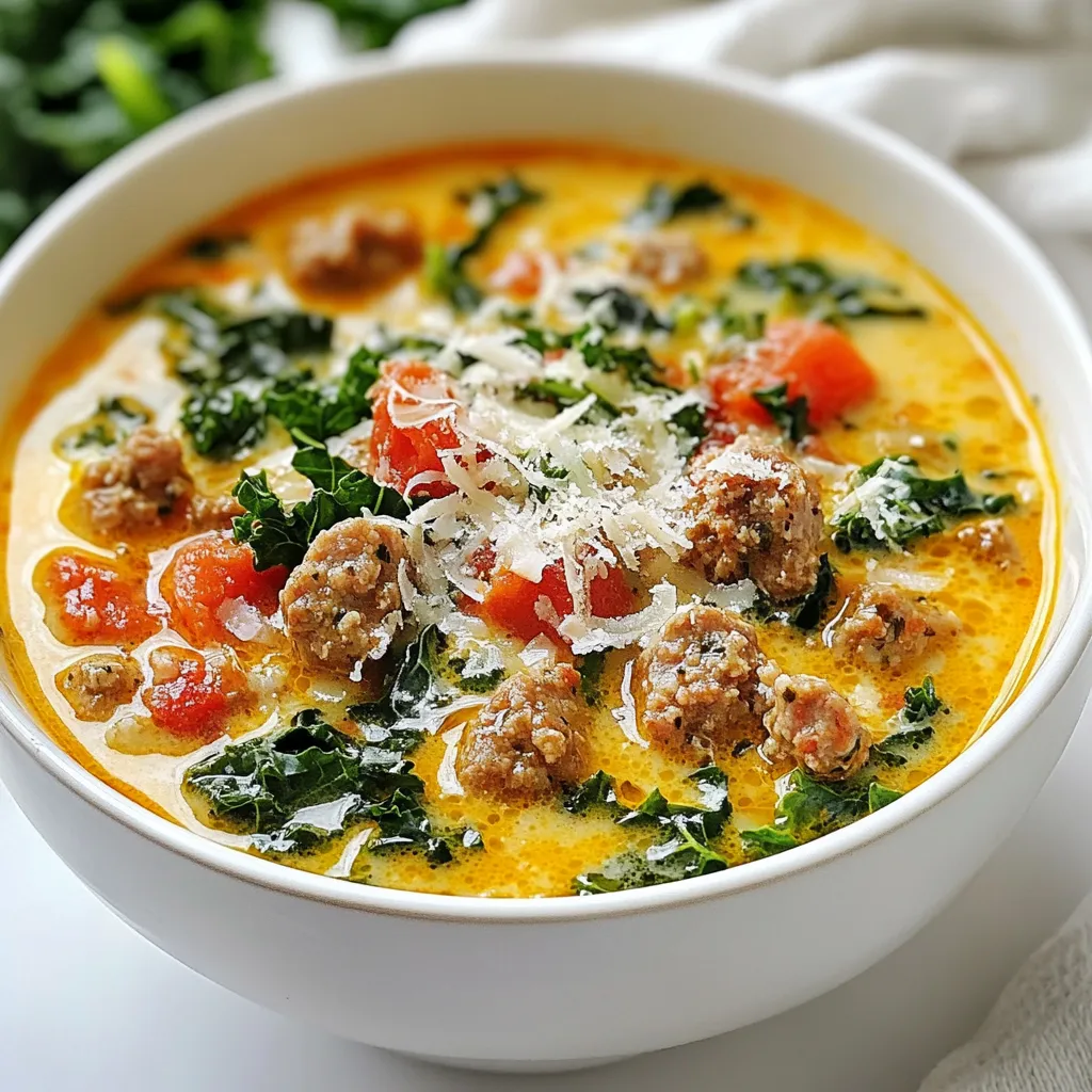 Keto Tuscan Soup Flavorful and Nourishing Recipe