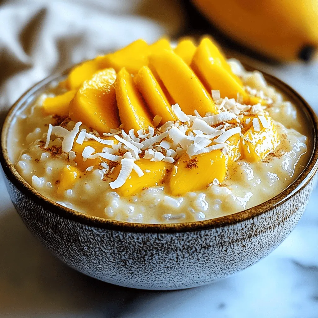 Instant Pot Coconut Rice Pudding Creamy Dessert Treat