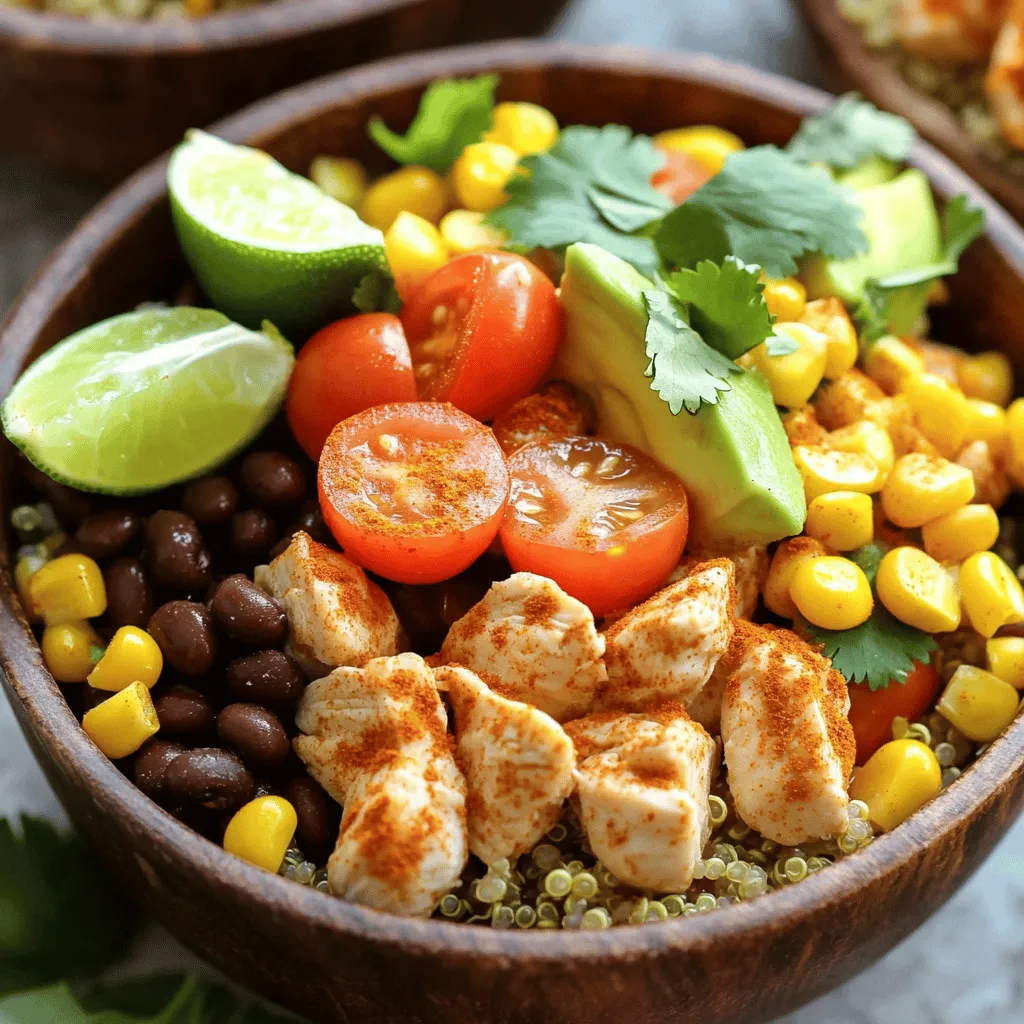 Savory Southwest Chicken Burrito Bowls Recipe