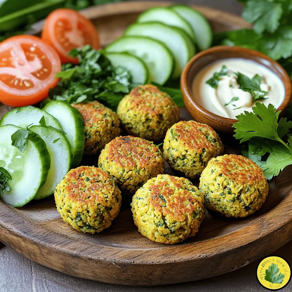 Baked Crispy Falafel Flavorful and Easy Recipe
