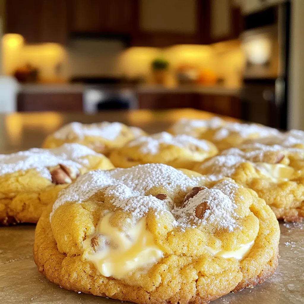 Pumpkin Spice Cheesecake Cookies Delightful Fall Treat