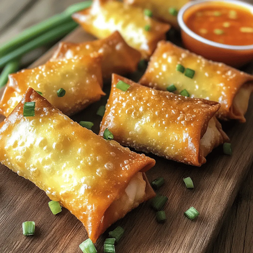 Crab Rangoon Egg Rolls Tasty and Unique Delight