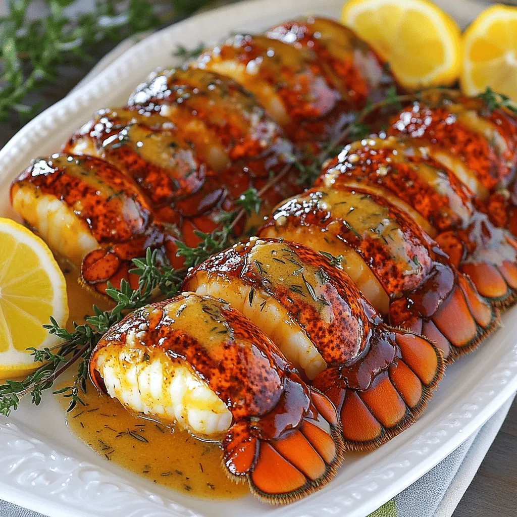 Butter Poached Lobster Tails Flavorful and Easy Recipe