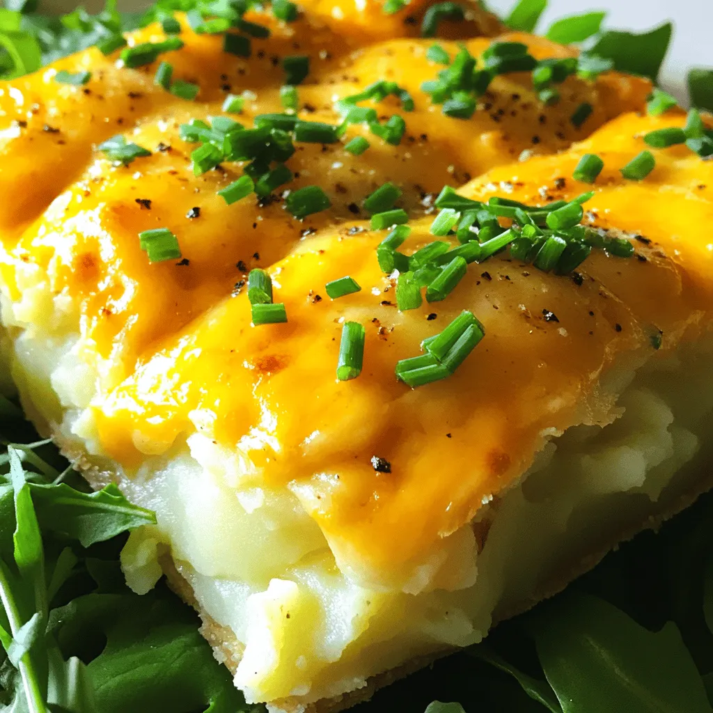 To make a tasty Irish Potato Pie, you need key ingredients. The main star is potatoes. I recommend using four large russet potatoes. These potatoes are starchy and perfect for mashing.