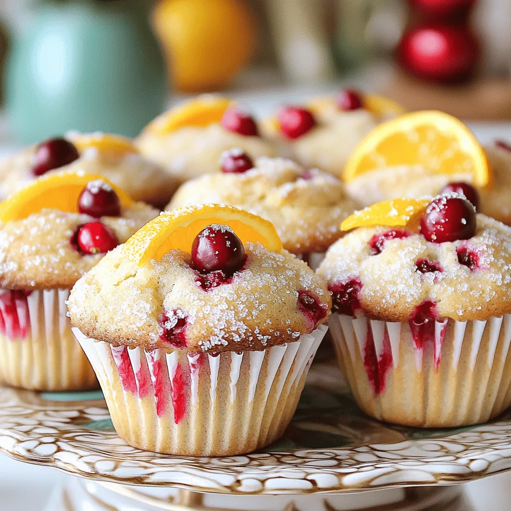 Cranberry Orange Muffins Delightful and Easy Recipe
