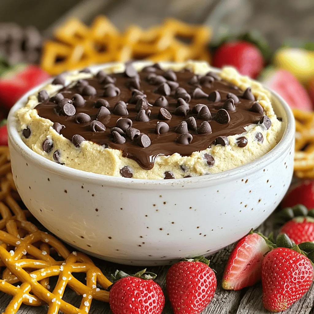 Chocolate Chip Cookie Dough Dip Irresistible Treat