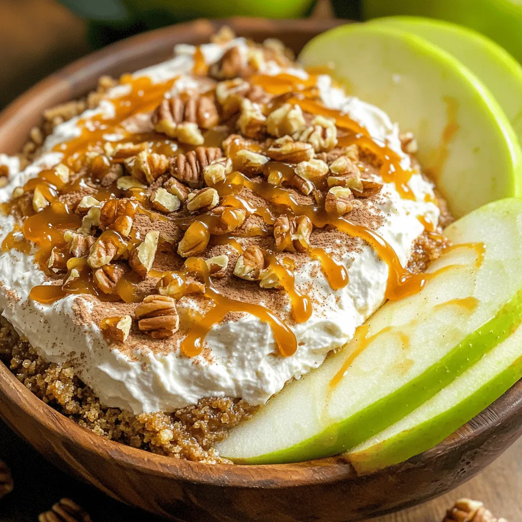 Caramel Apple Dip with Cream Cheese Delightful Treat