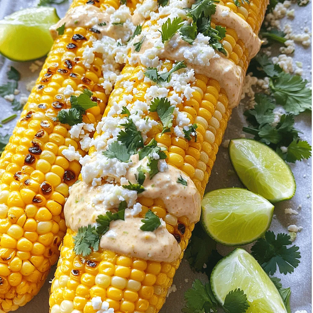 Chipotle Lime Corn on the Cob Flavor Boost Recipe