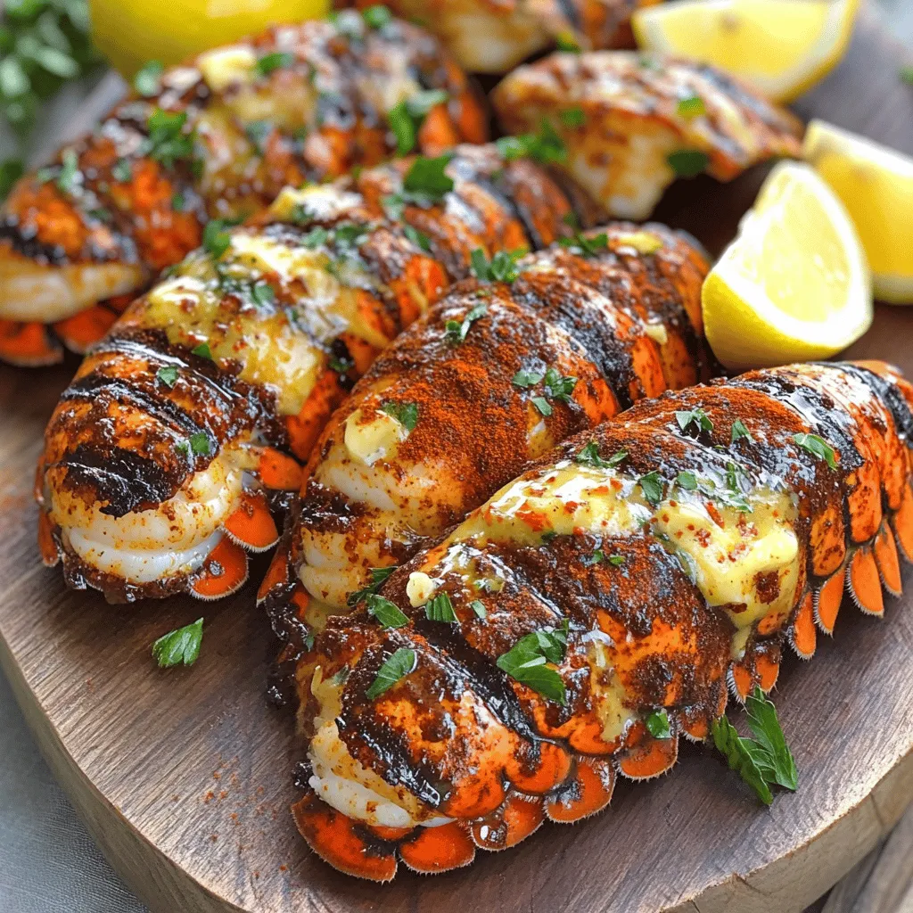 Cowboy Butter Lobster Tails Savory Grilled Delight