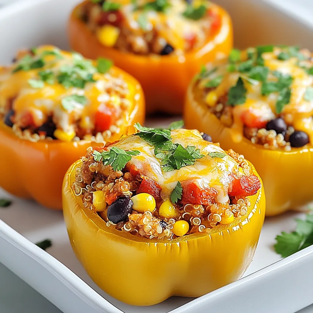 Chicken Stuffed Peppers Flavorful and Easy Recipe
