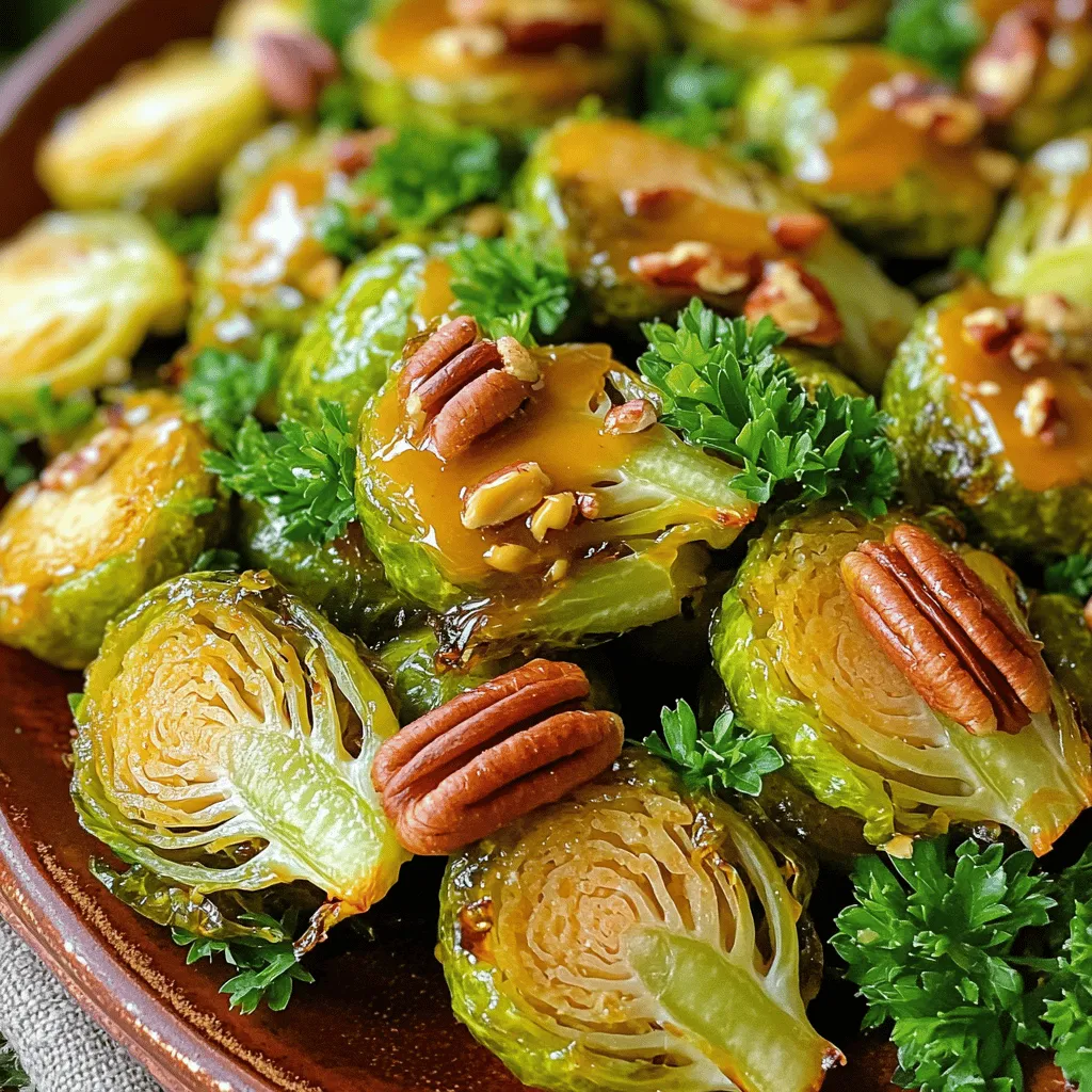 Roasted Brussels Sprouts with Honey Mustard Delight