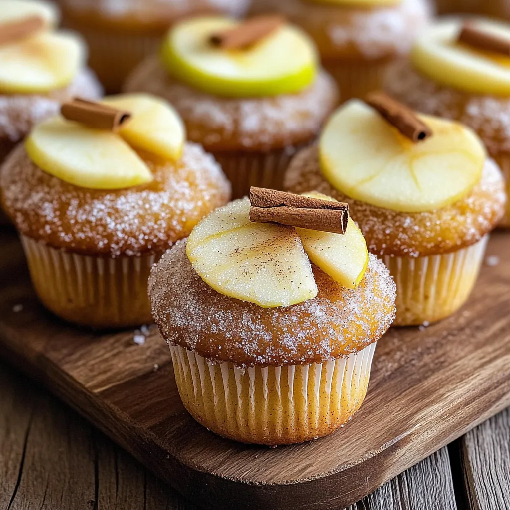 Apple Cider Donut Cupcakes Delightful Fall Treat