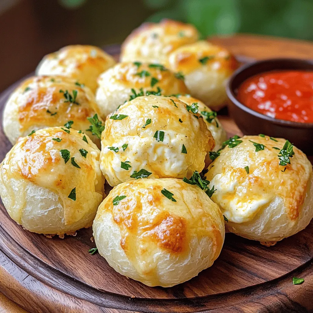Pillsbury Biscuit Garlic Butter Cheese Bombs Delight