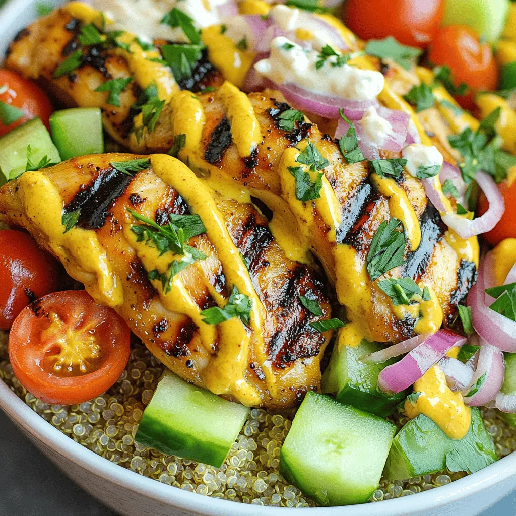 Easy Chicken Shawarma Bowls Flavorful and Quick Meal