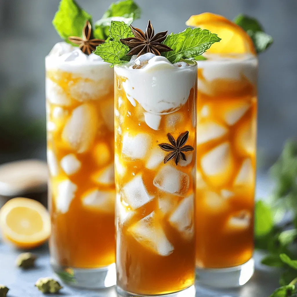 To make authentic Thai iced tea, you need key ingredients. The main one is loose leaf Thai tea. This tea has a unique flavor profile. It gives the drink its distinct taste and color. You can find it in Asian markets or online.