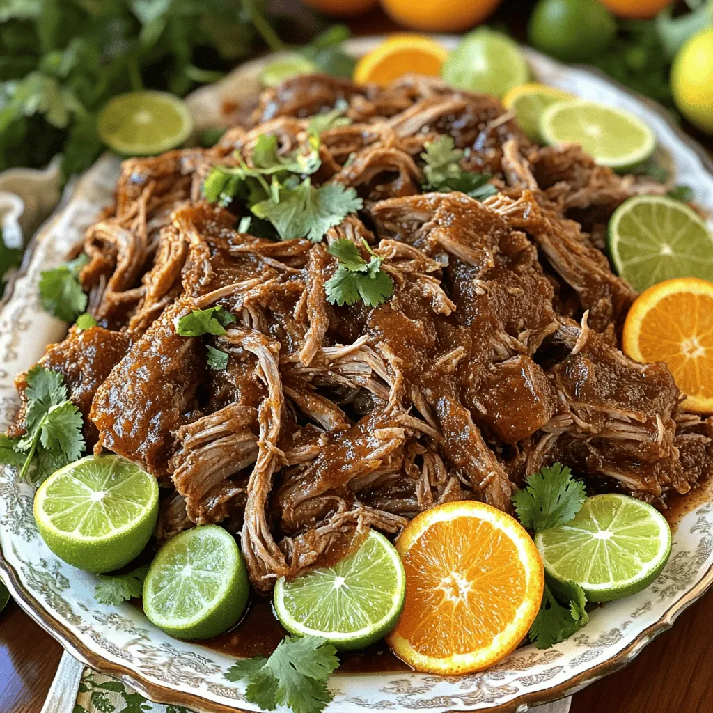 Cuban Mojo Pork is famous for its bright flavors. The key to this dish lies in its marinade. This citrus marinade recipe brings life to the pork. It uses fresh orange and lime juice for a bold taste.