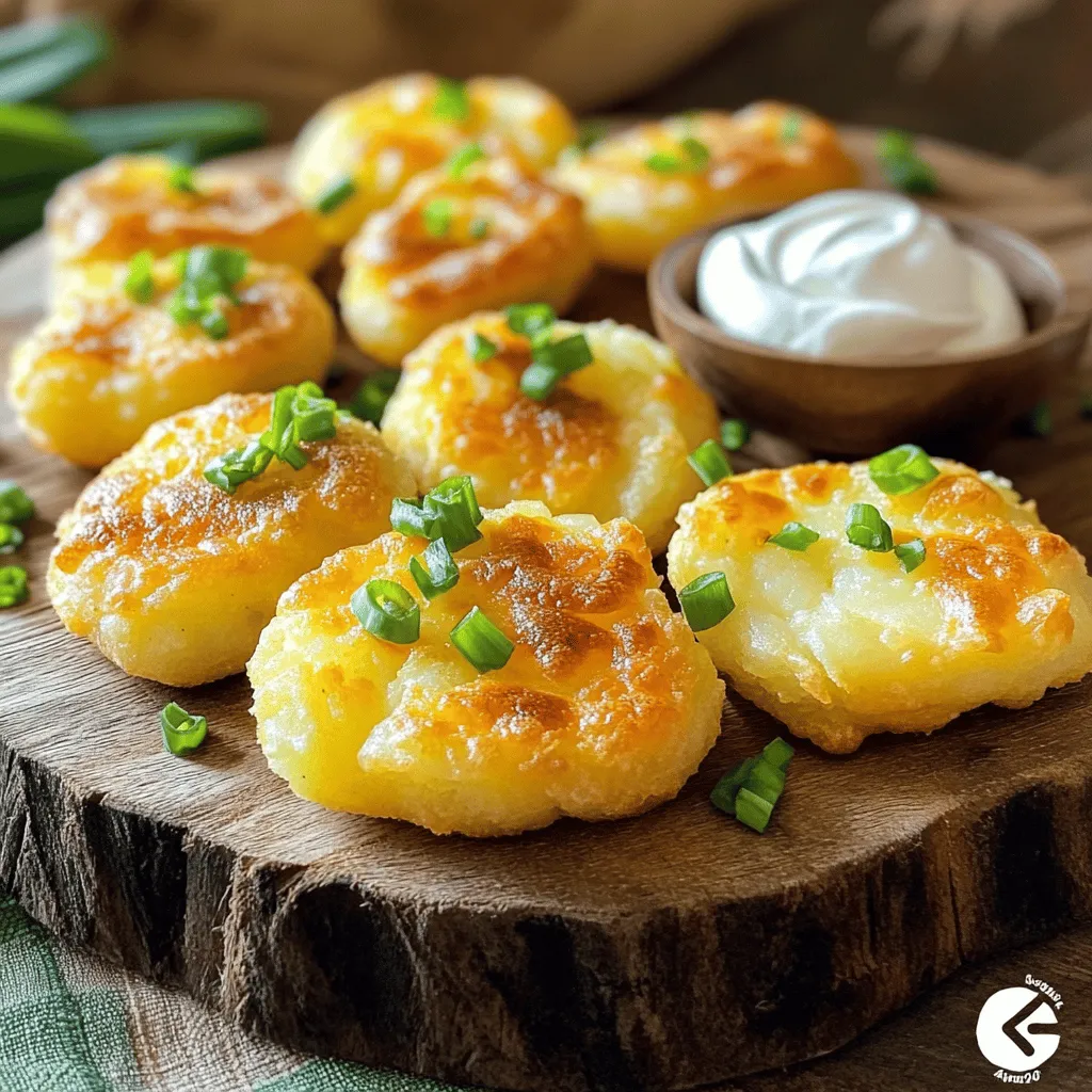 Creamy Potato Puffs with Cheese Delight Recipe
