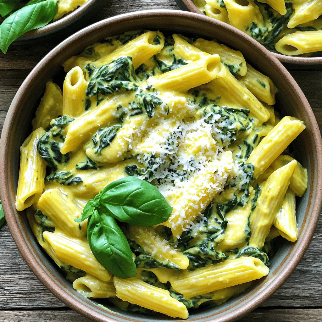 Creamy One-Pot Spinach Ricotta Pasta Delight