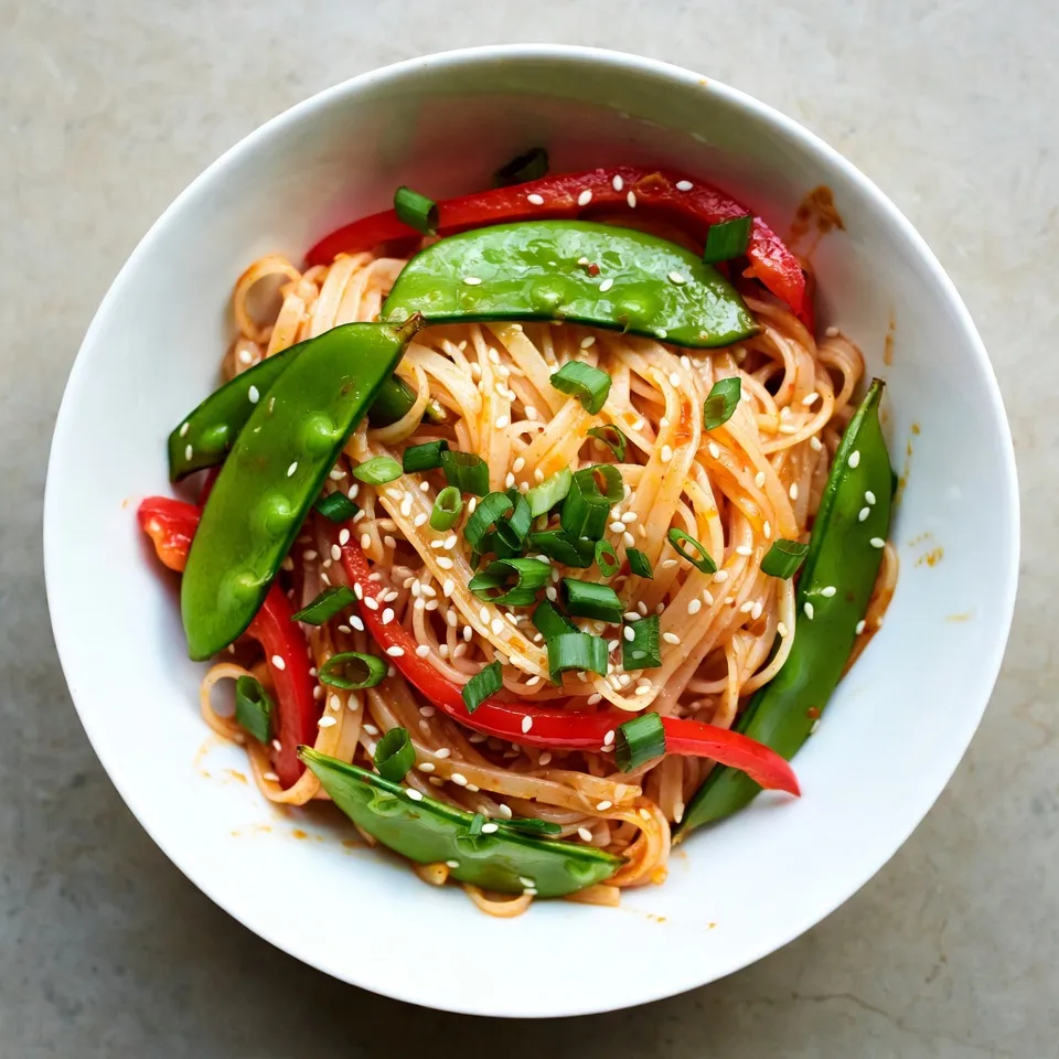 Savory Sweet Chili Garlic Noodles Quick and Easy Dish