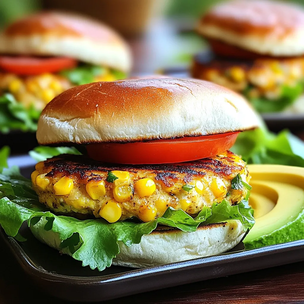 Chicken Corn Burgers Flavorful and Easy Recipe Guide