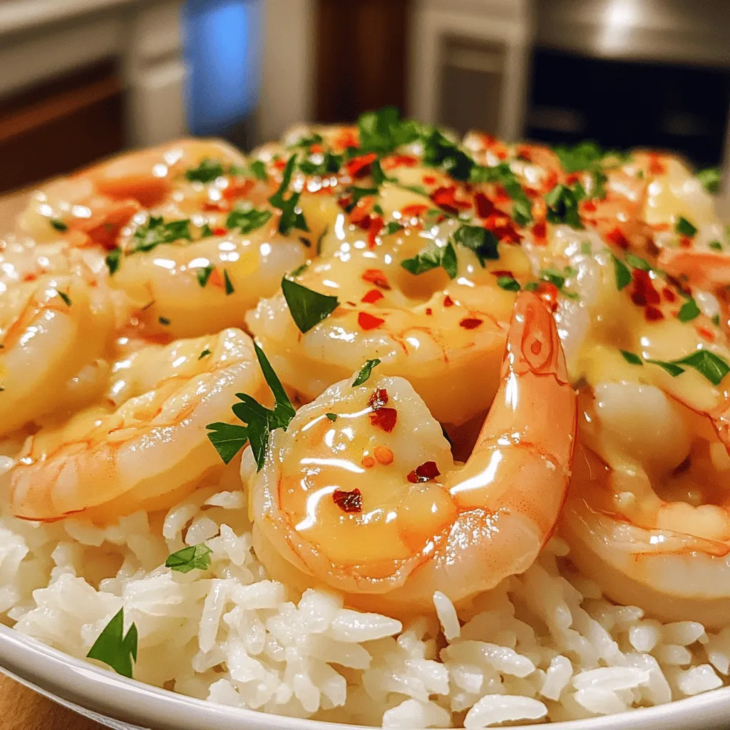 Garlic Butter Shrimp and Rice Easy Weeknight Meal